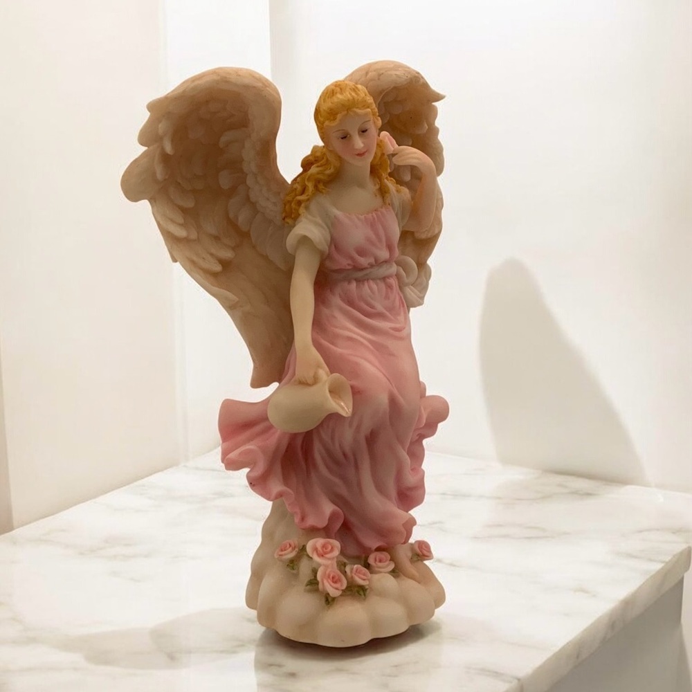Roman Seraphim Classic Angel Rosalie ‘Nature’s Delight’ 1995 Retired Rare Beauty - Picture 2 of 10